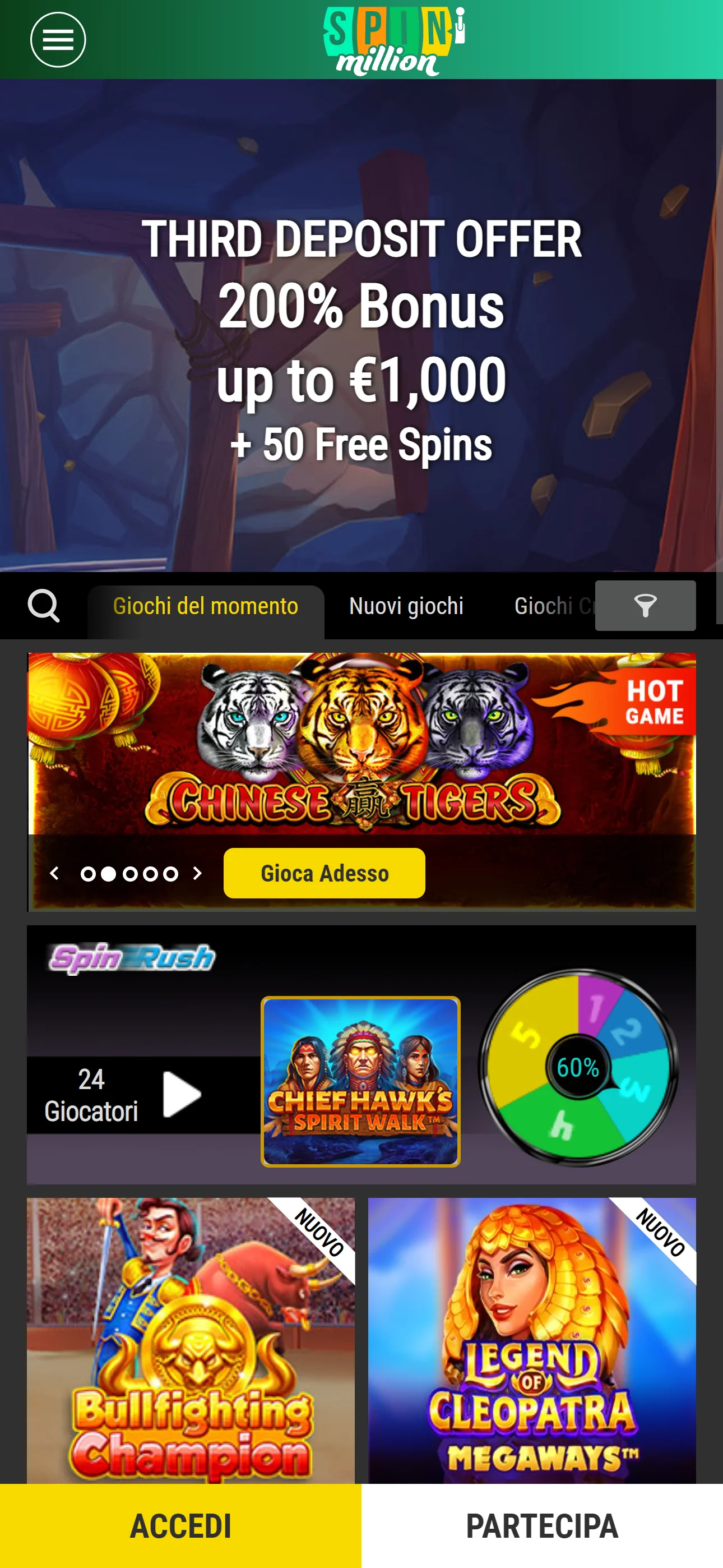 Spin Million Casino